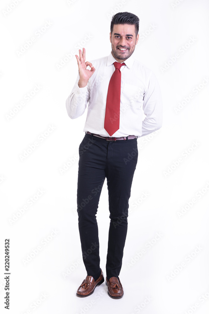 Businessman isolated in white background. Businessman isolated in white background.