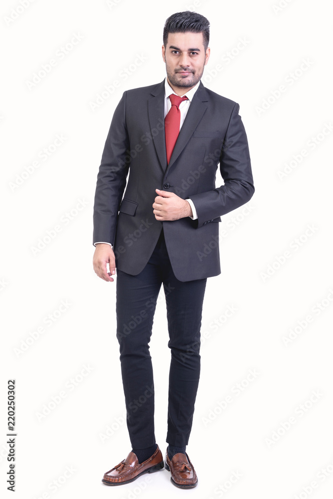 Businessman isolated in white background. Businessman isolated in white background.