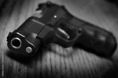 Obraz na plátně Pistol Handguns for Self Defense