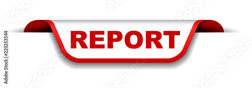red and white banner report