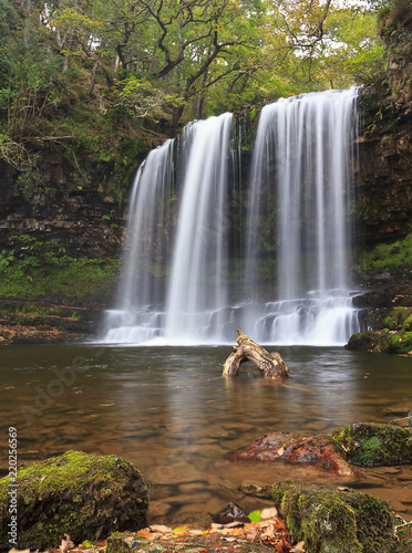 Fototapeta Naklejka Na Ścianę i Meble -  Sgwd y Eira Waterfall in Wales UK