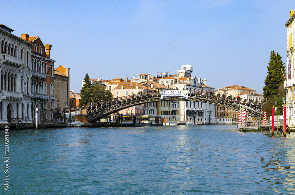 Canal Grande and Accademia’s bridge. Venice, Italy