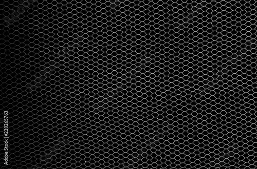 Wallpaper Mural fishing net  isolated on black background Torontodigital.ca