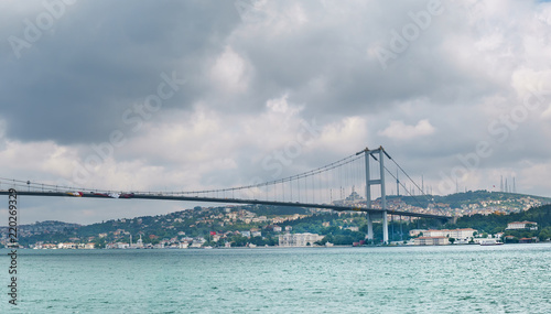 Bosphorus from European side of Istanbul