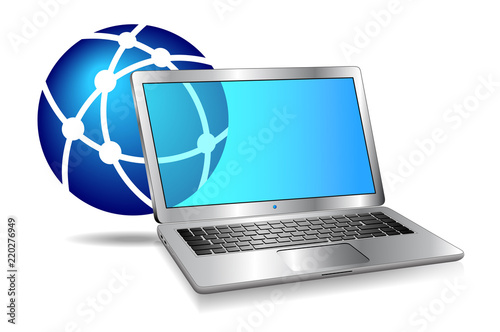 Internet Network Computer Icon