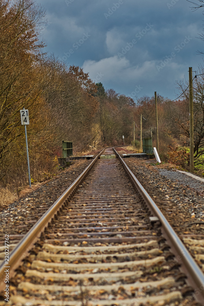 Fototapeta premium Der eiserne Weg