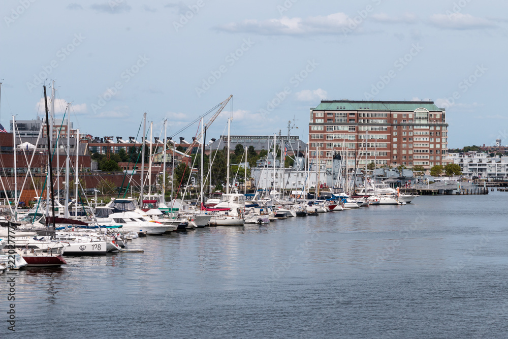 Boston Inner Harbor Massachusetts