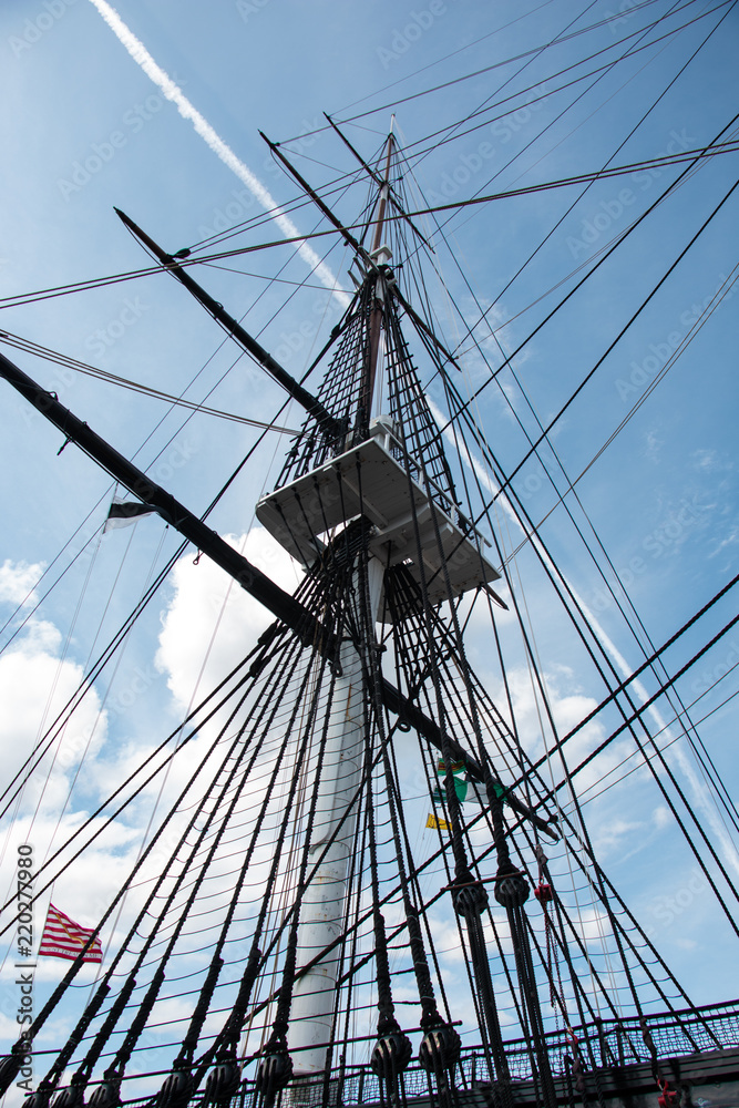 Fototapeta premium USS Constitution Boston Massachusetts