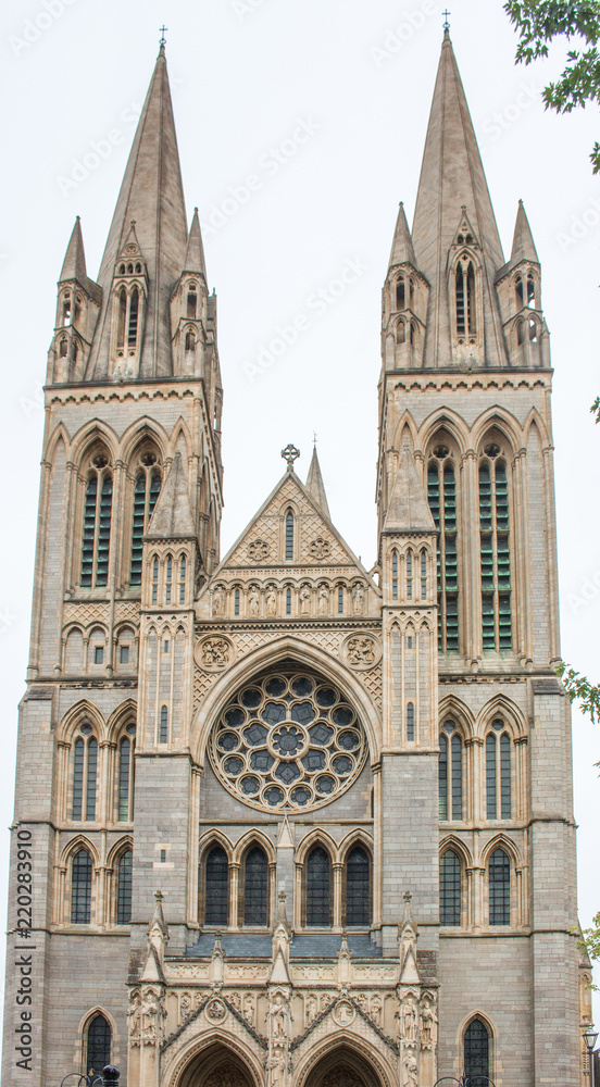 Truro Cathedral (Truru / Tryverow) West Cornwall South England UK