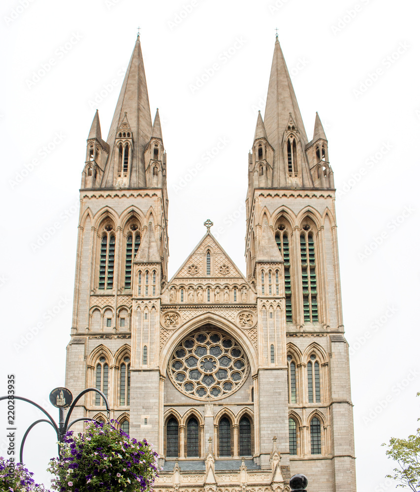 Truro Cathedral (Truru / Tryverow) West Cornwall South England UK