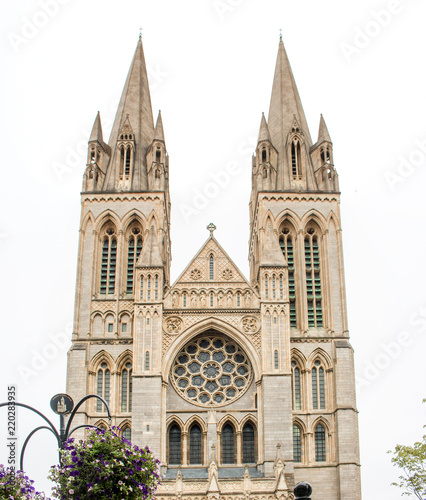 Truro Cathedral  Truru   Tryverow  West Cornwall South England UK