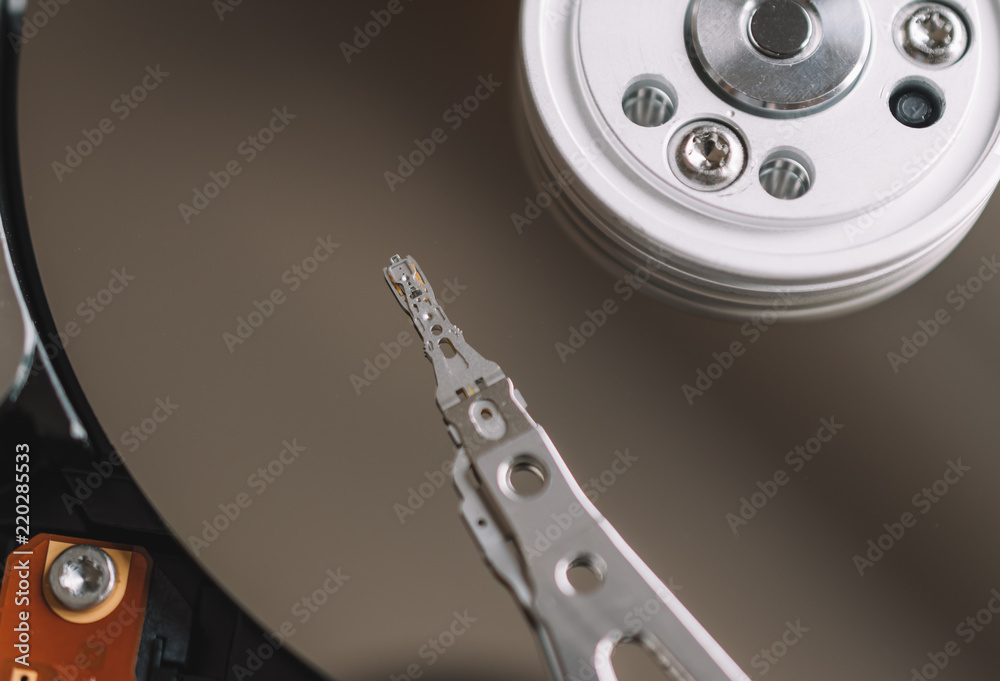 Hard disk internal structure, computer, data security Hard disk internal structure, computer, data security
