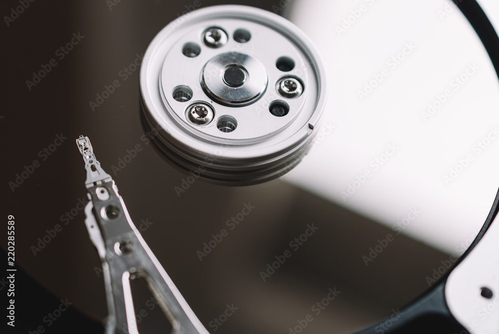 Hard disk internal structure, computer, data security Hard disk internal structure, computer, data security