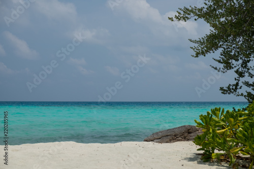 Fototapeta Naklejka Na Ścianę i Meble -  Spiaggia delle Maldive