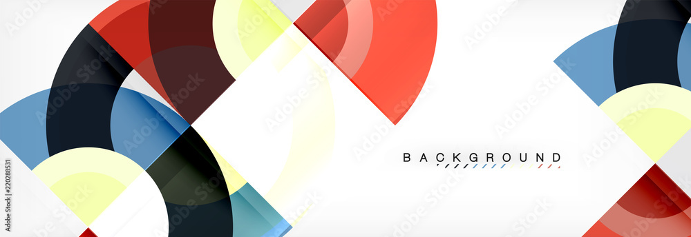 Vector circular abstract background Vector circular abstract background