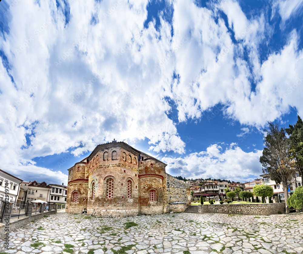 Ohrid, Macedonia, Ancient Church Saint Sophia