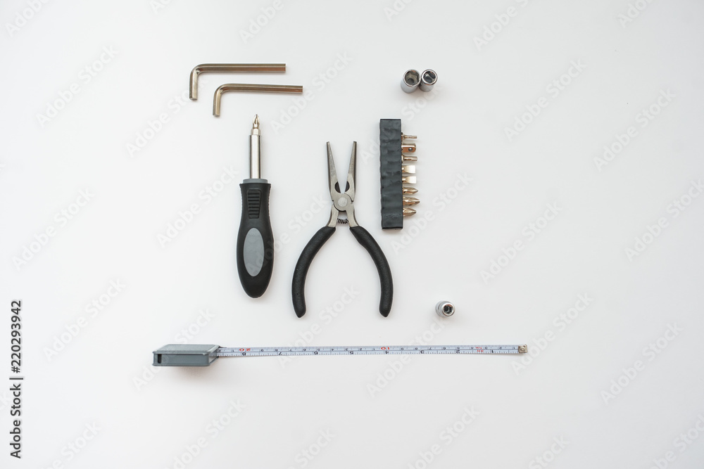 Fototapeta premium Some of the electrician's equipment