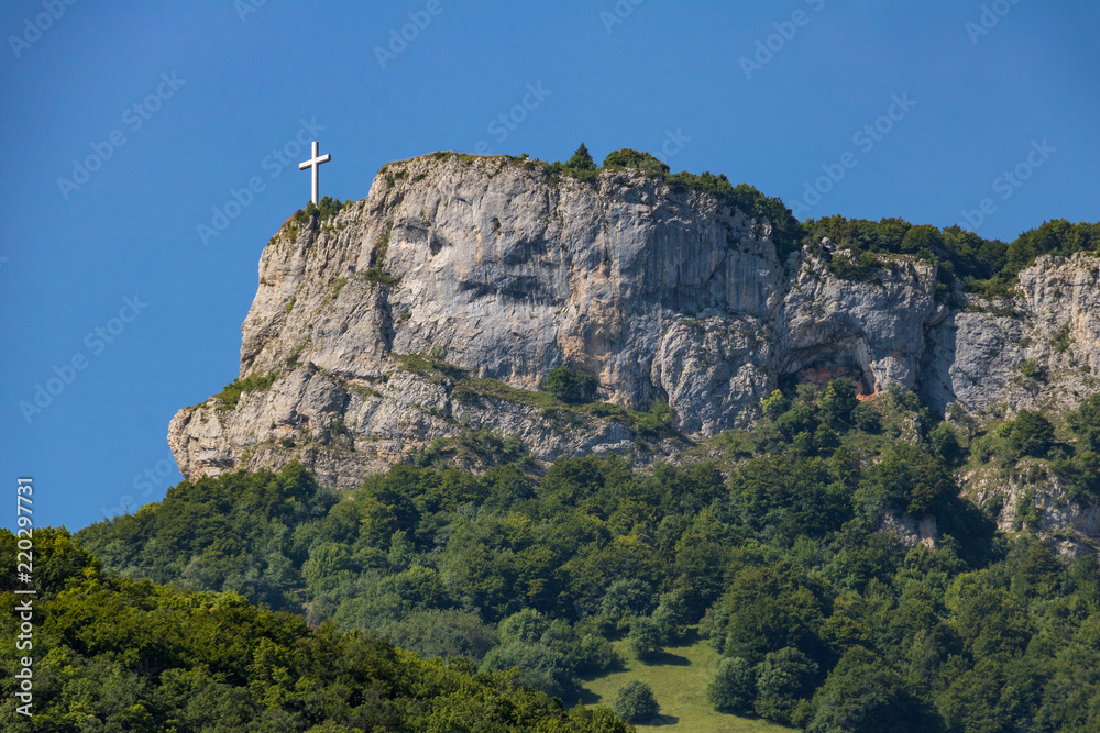 La croix du Nivolet - Bauges - Savoie