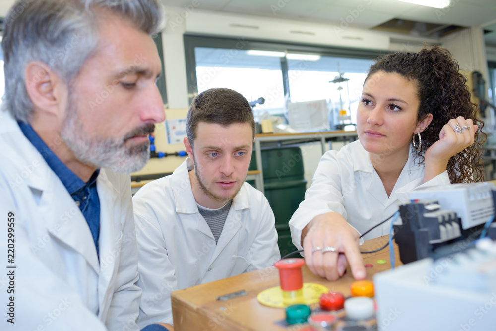 Obraz premium medical scientist intern