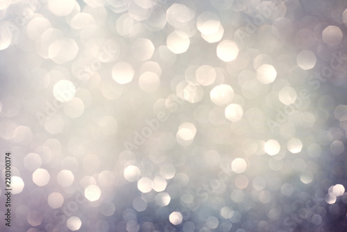 abstract bokeh background, shining lights, holiday sparkling atmosphere, celebration ambient photo