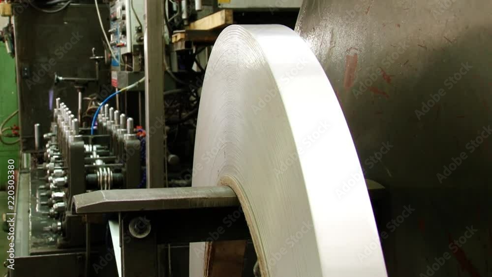Metal-rolling machines for metalworking of stainless steel profile in tfactory. High-quality rolled metal in industrial production is used for manufacture of parts or an independent element.