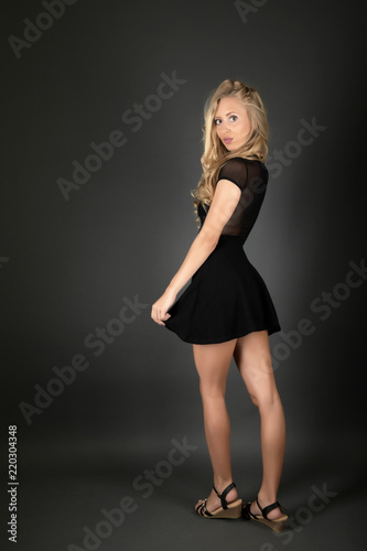sexy beautiful woman. Studio portrait