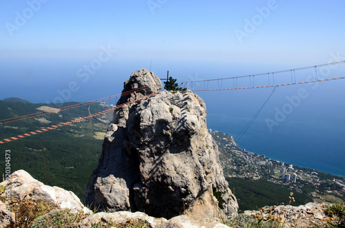 The view of extreme bridges of Ay Petri photo