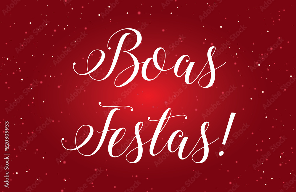 Illustration of  Boas Festas