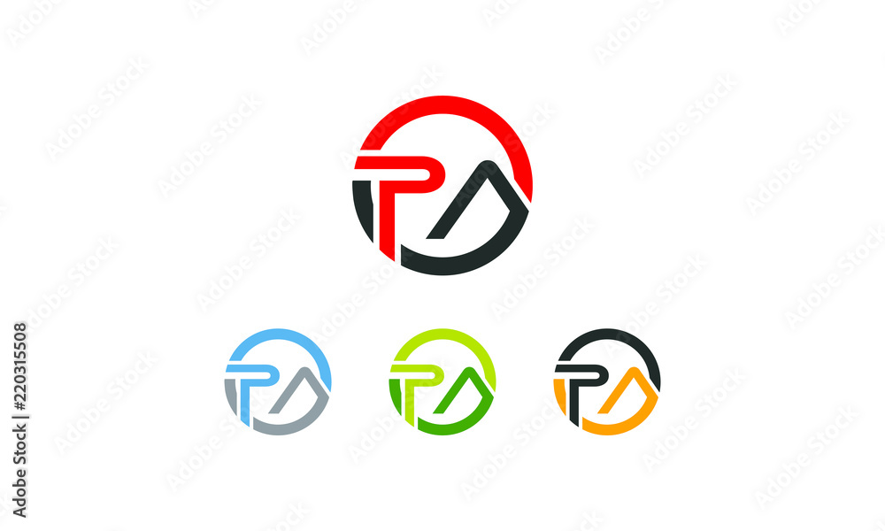colorful symbol pa colorful symbol pa