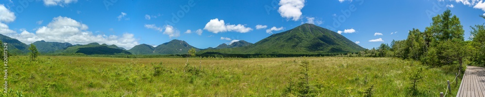 夏の日光小田代ヶ原 夏の日光小田代ヶ原
