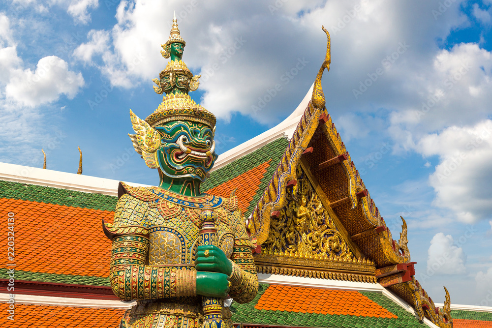 Fototapeta premium Demon Guardian in Bangkok