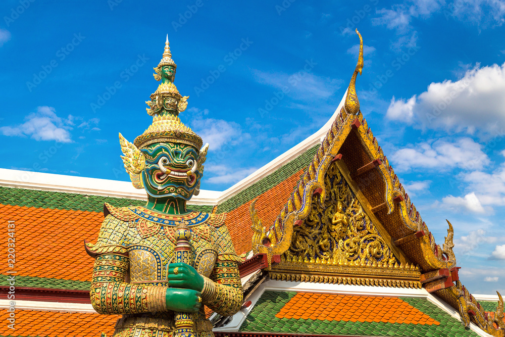 Fototapeta premium Demon Guardian in Bangkok