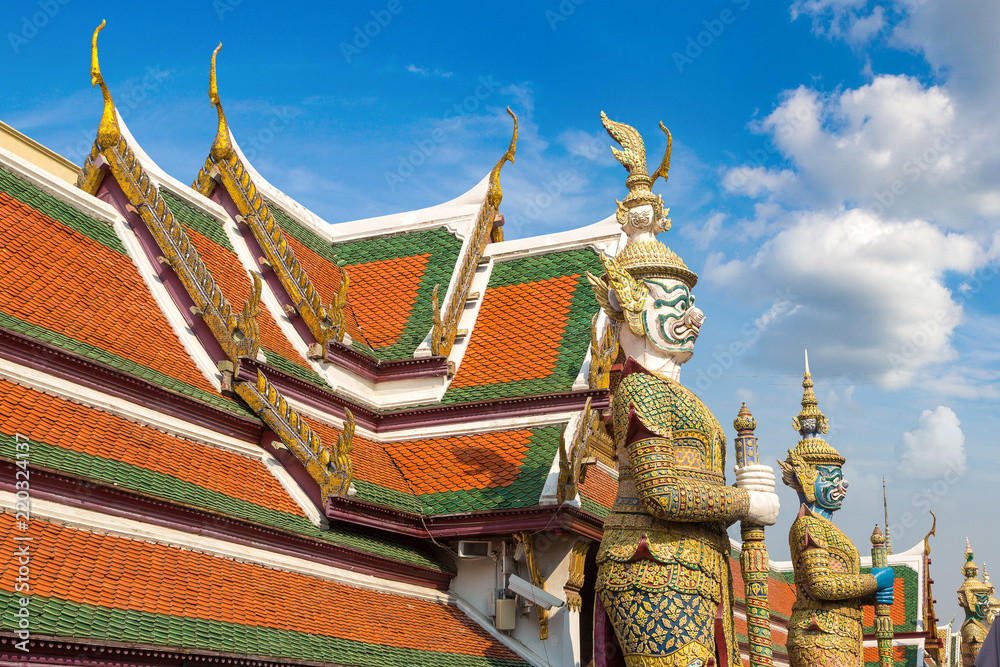 Fototapeta premium Demon Guardian in Bangkok