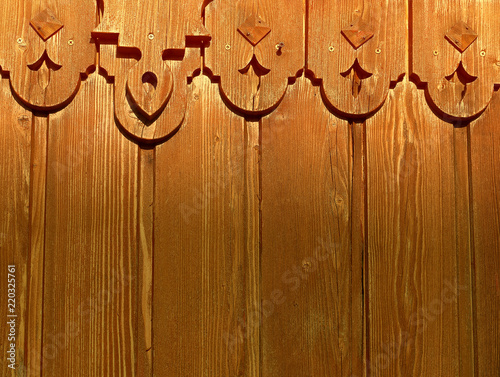 Photo of a wooden old retro texture