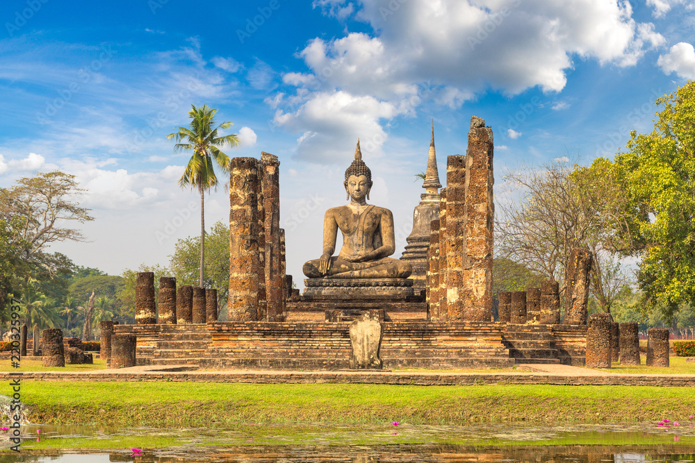 Naklejka premium Sukhothai historical park