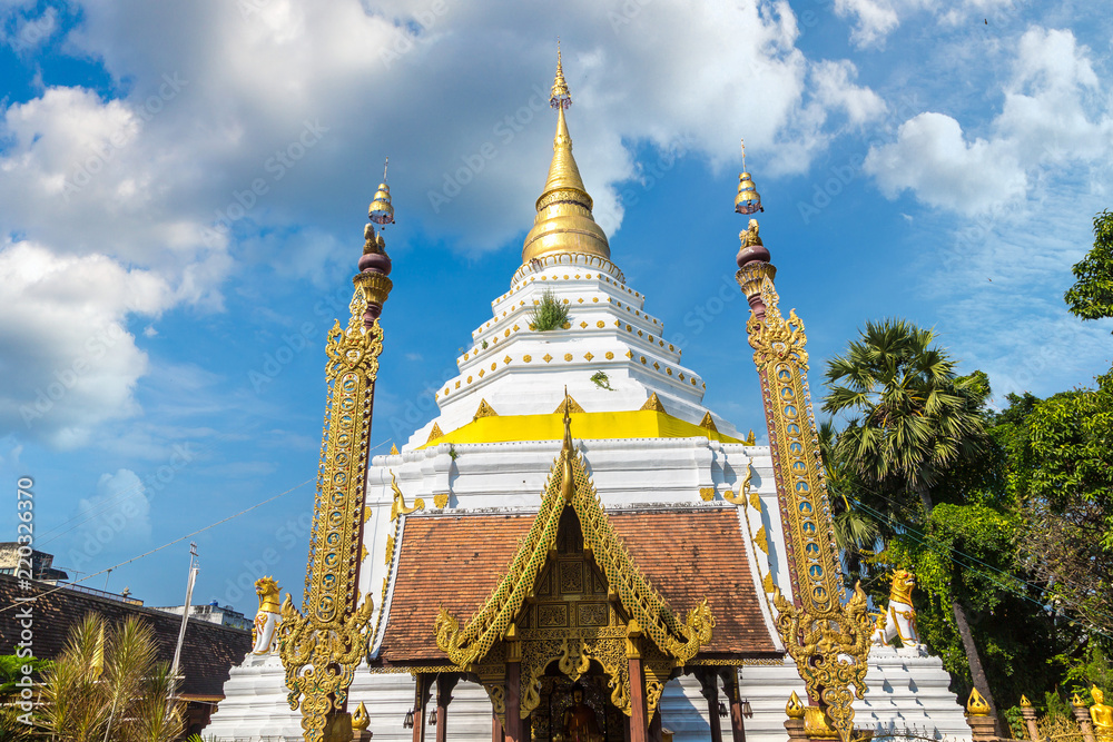 Buddhists temple in Chiang Mai