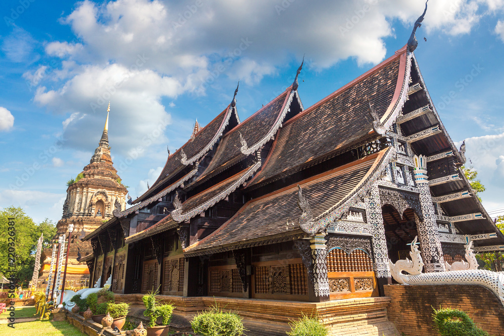 Buddhists temple in Chiang Mai