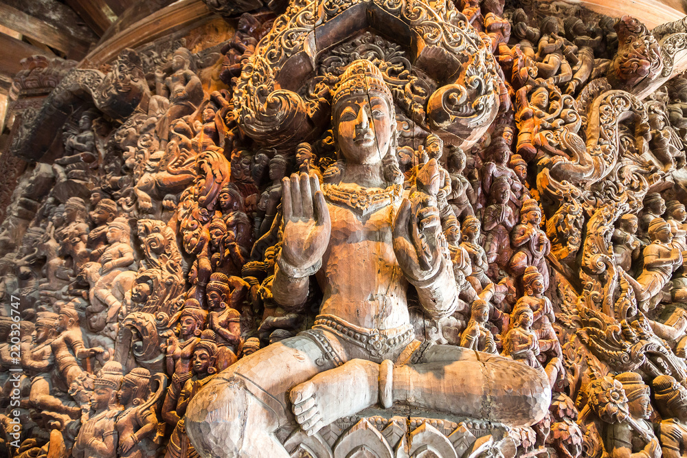 Fototapeta premium Sanctuary of Truth in Pattaya