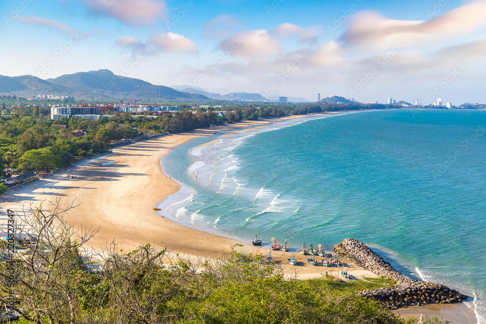 Fototapeta premium Hua Hin beach, Thailand