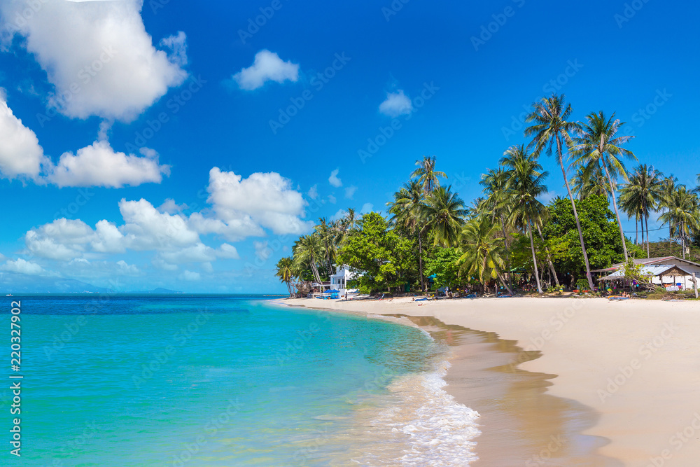 Tropical beach on Samui