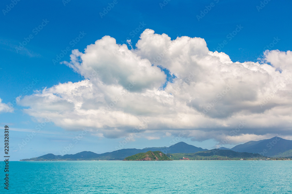 Ferry near Koh Phangan island