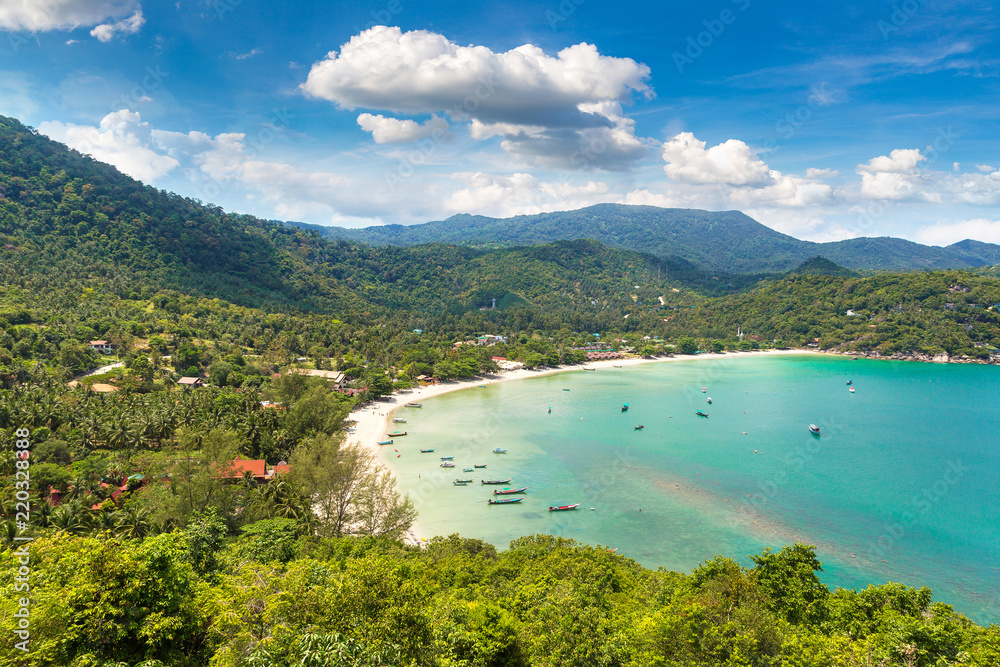 Fototapeta premium Beach on Koh Phangan island, Thailand
