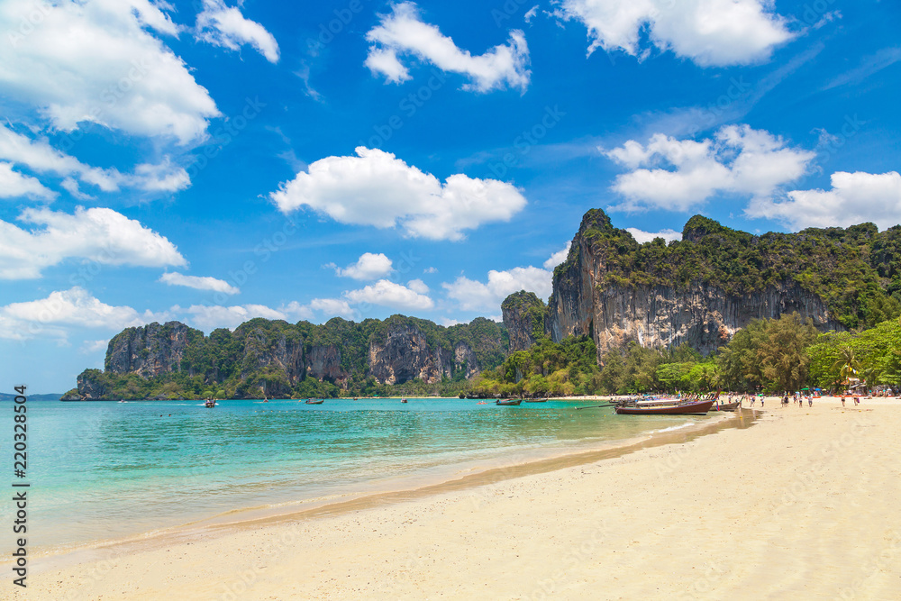 Fototapeta premium Railay Beach, Krabi, Thailand