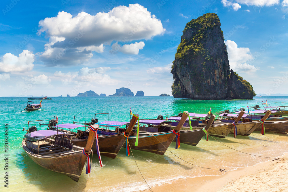 Obraz premium Ao Phra Nang Beach, Krabi, Thailand
