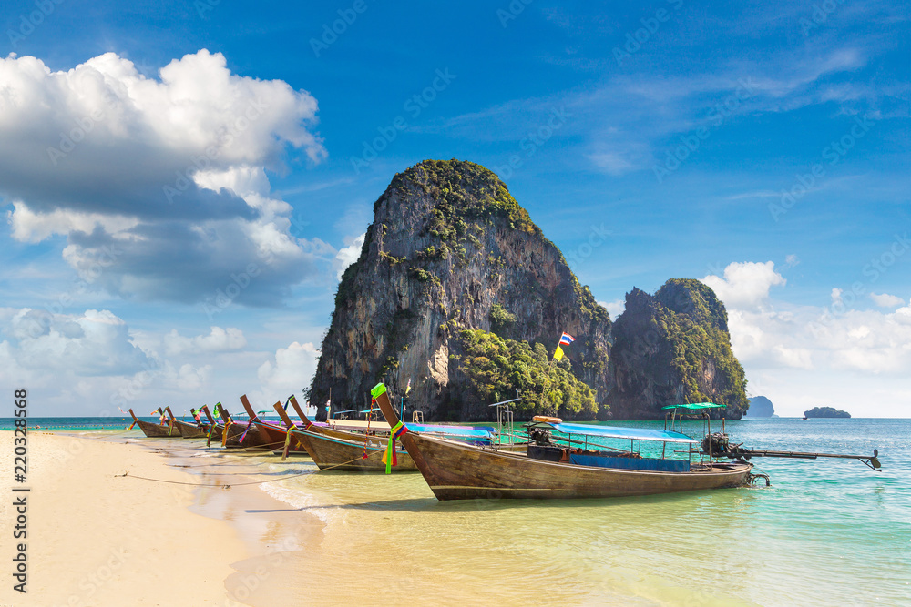 Obraz premium Ao Phra Nang Beach, Krabi, Thailand