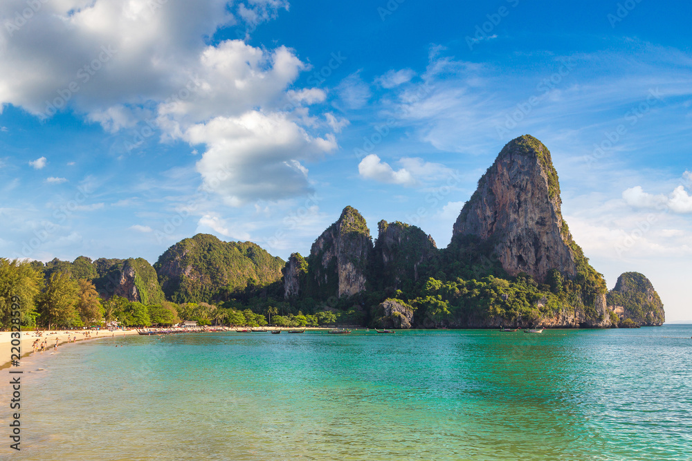 Obraz premium Railay Beach, Krabi, Thailand