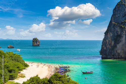 Ao Phra Nang Beach, Krabi, Thailand photo