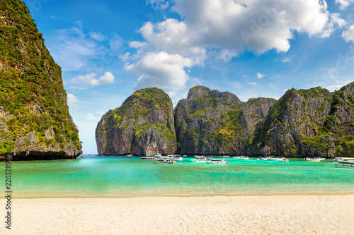 Maya bay on Phi Phi Leh island