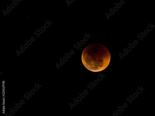blood moon eclipse in salvador brazil