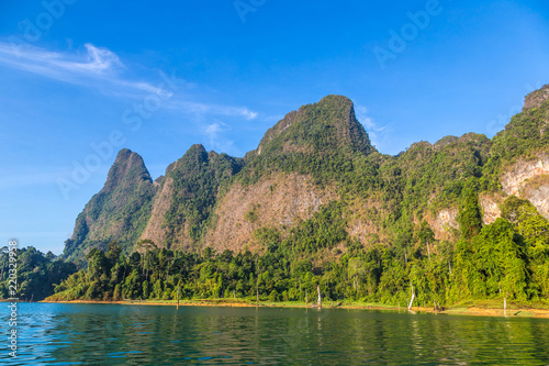 Cheow Lan lake in Thailand